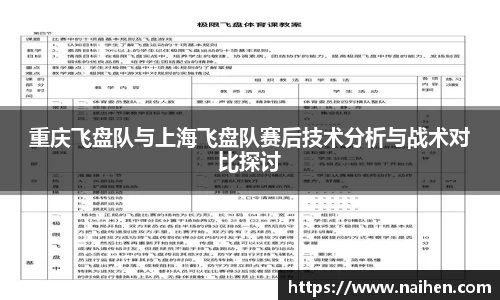 重庆飞盘队与上海飞盘队赛后技术分析与战术对比探讨