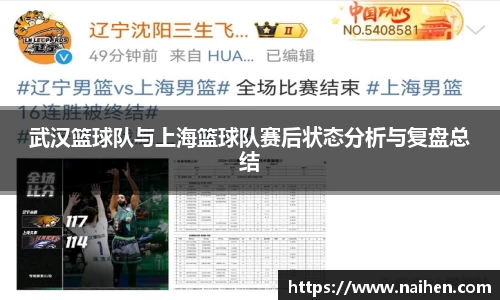 武汉篮球队与上海篮球队赛后状态分析与复盘总结